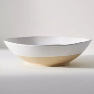 Anthropologie Ceramic Glazed Serving Bowl – Garage High Tide  – NWT Boxed